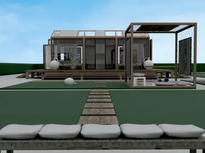 The Embroidery House Serbia 3D model