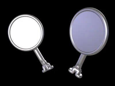 Jeep Kaiser Side Mirrors 3D print model