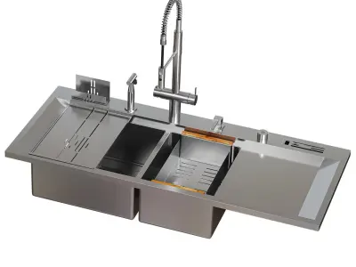 Asras sink set 3D model