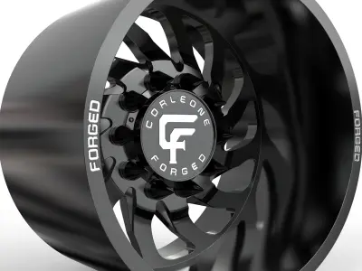 corleone Rear delitto dually wheel  3D print model