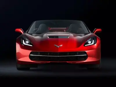 corvette C7 Stingray Convertible 3D model