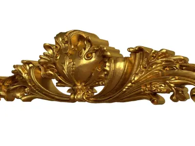 Classic decor ornament v-3D model 65 3D model