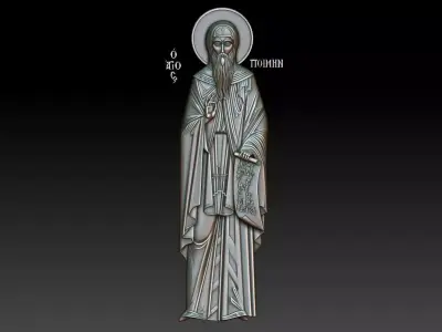 Saint Pimen the Great 3D model
