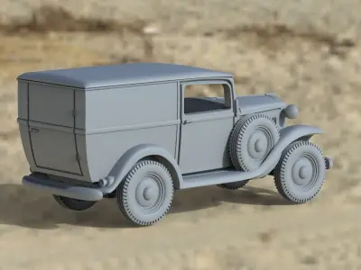 opel p4 3D print model