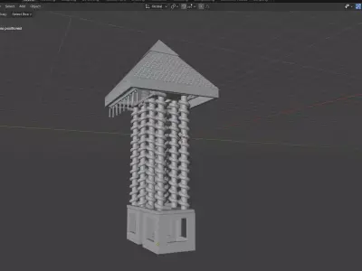 Underground Khafre pyramid structure based on SAR scan   Free 3D model