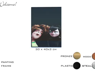 frame disney carton 3D model