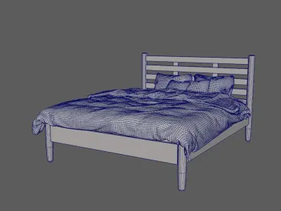 Bed Cottage 3D model