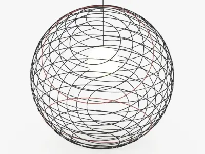 Forestier Sphere Pendant 3xl 3D model