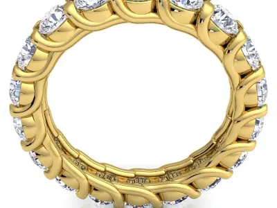 Luxury Diamond Ring  3D print model