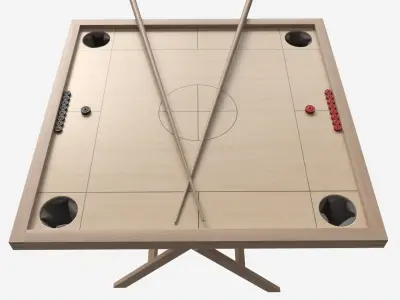 Novus Game Table Set 3D model