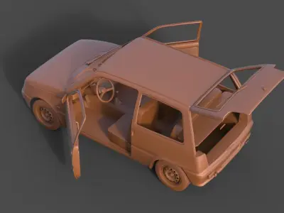 Vaz 1111 3D print model