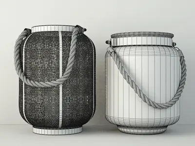 Lanterns by ZARA HOME 3D model 3