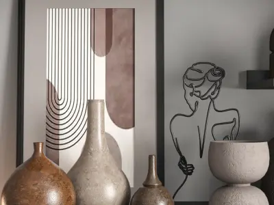 decorative set20 3D model