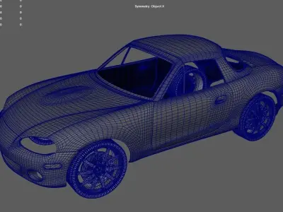 Mazda Miata 3D print model