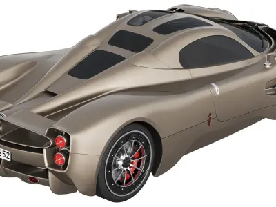 Pagani Utopia 3D model
