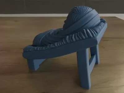 Baby Jesus Nativity 3D Print STL Handcrafted Blender Model 3D print model