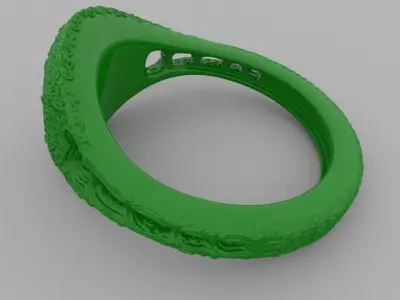 Old Ring for 3d printing 3D print model