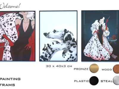 Disney frame  3D model purchase
