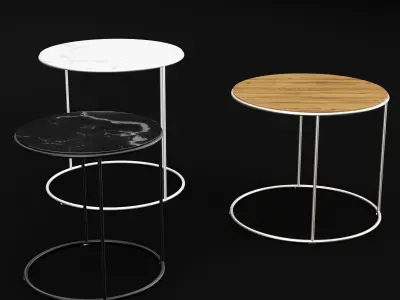 Petty cofe table BT design 3D model