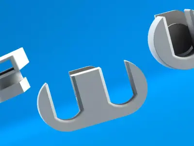 Ultimate Cable Clip Set 2020 Aluminum Profiles 3D Print 3D print model