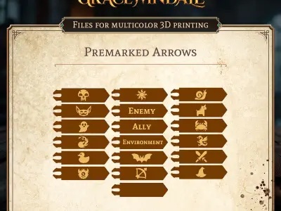 Initiative Tracker II Free 3D print model