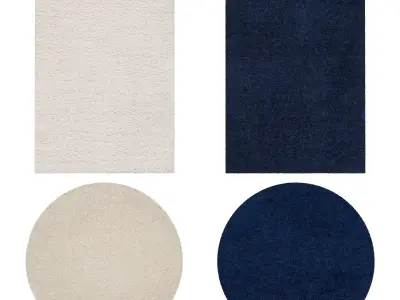 Rugs No 209 Low-poly 3D model