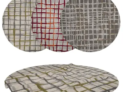 Rugs No 29 Low-poly 3D model