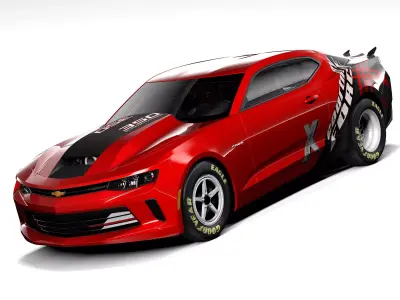 Chevrolet Camaro COPO 2016 3D model