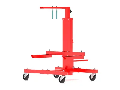 Garage Door Removal Install Stand 3D model