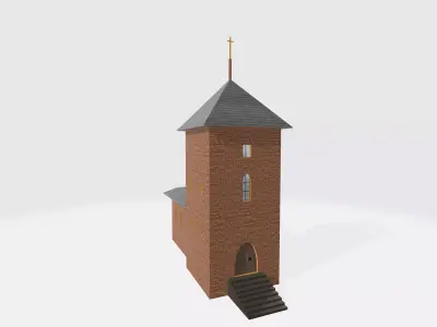 Church 3D model Free 3D model