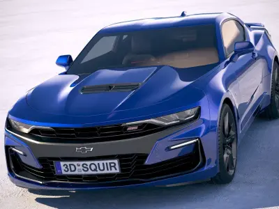 Chevrolet Camaro SS CG 2019 3D model