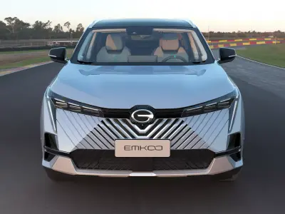  2022 GAC Trumpchi Emkco with interior 3D model