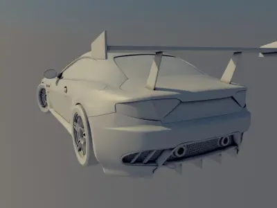 Maserati GT3 3D model