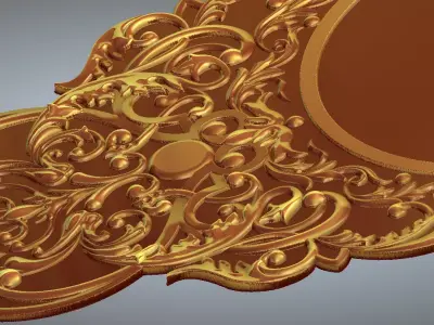  3D Models For Wood Carving Design 3D model