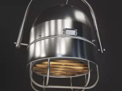 Cromeo lamp Free 3D model