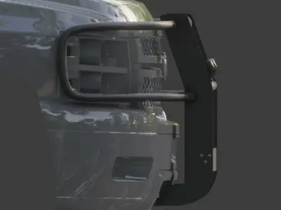 Brush Gaurd 2010 Low-poly 3D model