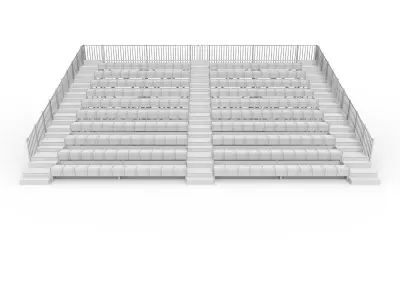 Bleachers 55 3D model