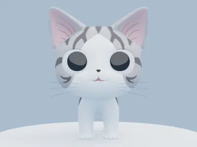 Chi 3D Model Low-poly 3D model