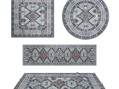 Rugs No 512 Low-poly 3D model