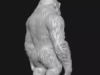 Gorilla 3D print model