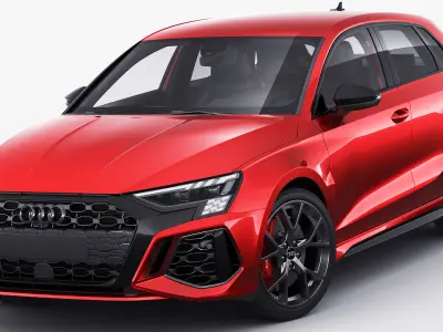 Audi RS3 Sportback 2022 3D model