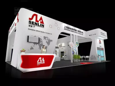 Exhibition - Area -10X14-3DMAX2009-02 3D model