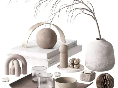 Decorative Set 16 3D model purchase