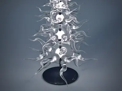 Tentacle lamp 3D model