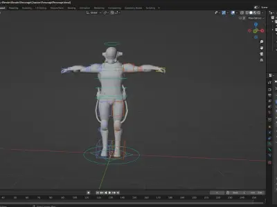 Mission soilder Low-poly 3D model