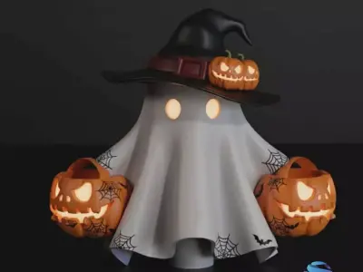 Halloween SeT   3D print model