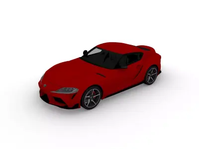 New Toyota Supra 3D model