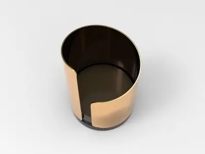 Kasy Candlestick Low-poly 3D model