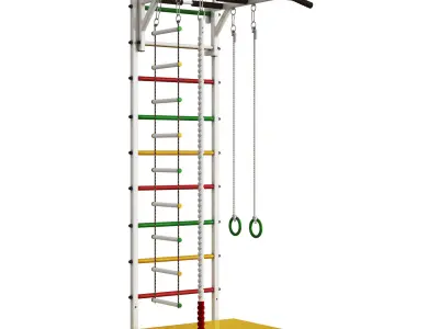 Swedish wall 3D model