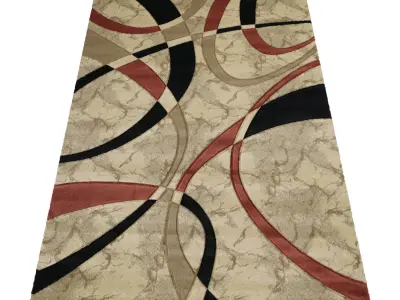 Rug Set 1247 3D model